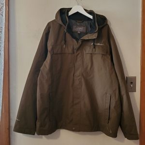 Eddie Bauer Men's WeatherEdge Tech Jacket - brown